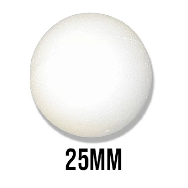 BOLA DE ISOPOR 25MM - STYROFORM
