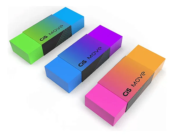 BORRACHA MOVE COLORIDA - CIS