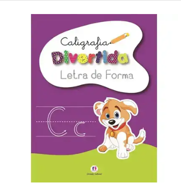 CADERNO DE CALIGRAFIA DIVERTIDA LETRA DE FORMA - MAGIC KIDS