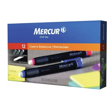 CANETA BORRACHA - MERCUR