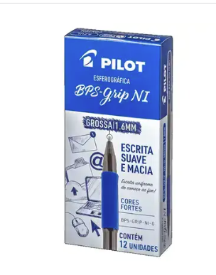 CANETA ESF. BPS-GRIP AZUL 1.6MM - PILOT