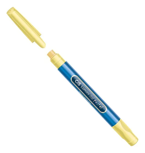 MARCA TEXTO GEL AMARELO LUMINI PASTEL - CIS