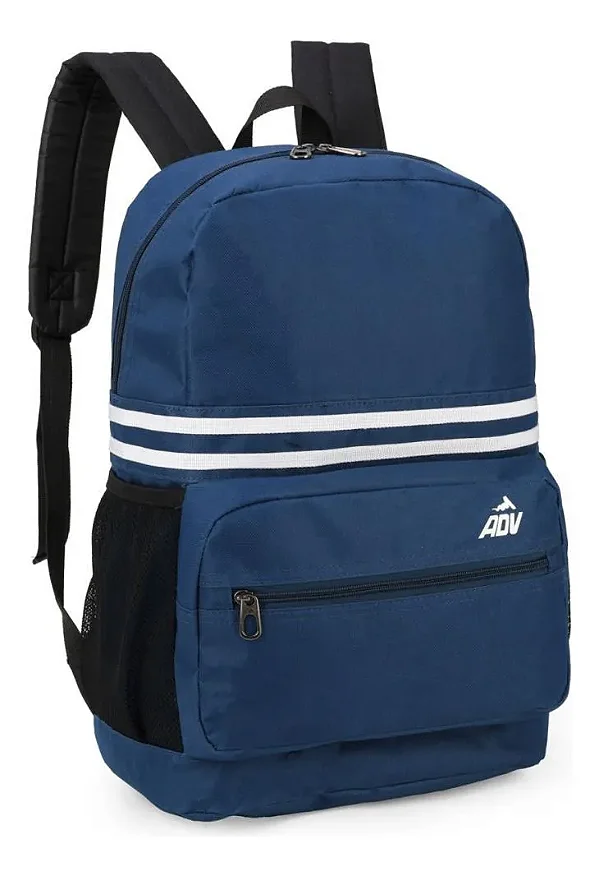 MOCHILA DE COSTA AZUL ADV LISTRA HORIZONTAL - LUXCEL
