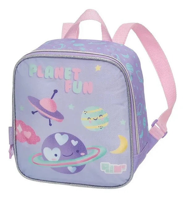LANCHEIRA ESCOLAR PACK ME PLANET FUN - PACIFIC