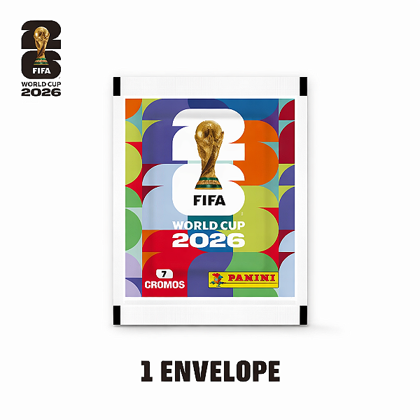 Copa Do Mundo 2026 - Envelope 7 Cards - FIFA WORLD CUP 2026™️