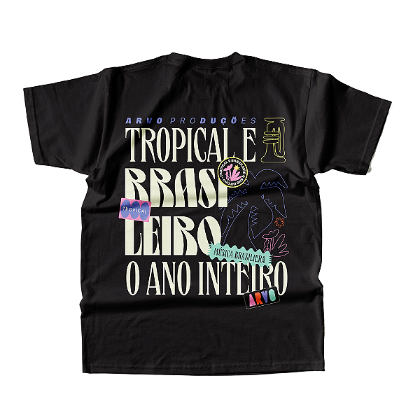 Camiseta Tairú Arvo Tropical