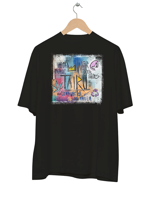 Camiseta Tairú Collor Preto