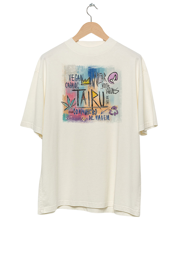 Camiseta Tairú Collor Off White