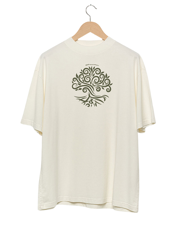 Camiseta Tairú Árvore Da Vida Off White