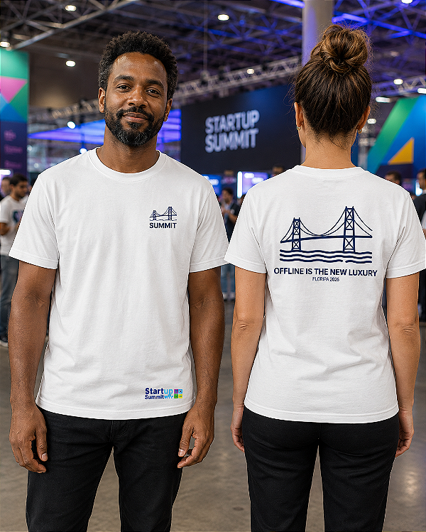 Camiseta STARTUP SUMMIT-NEW LUXURY