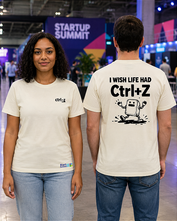 Camiseta STARTUP SUMMIT-CTRLZ