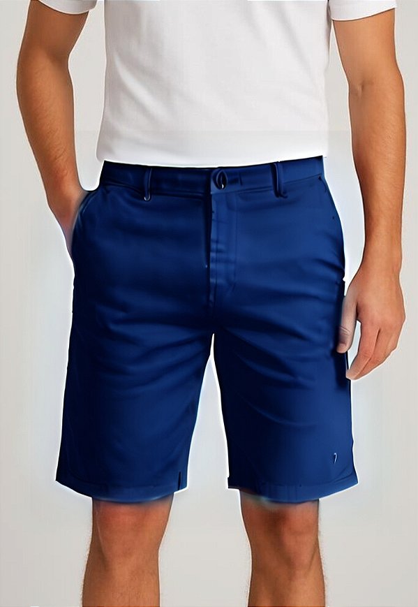 Bermuda Chino Modaclub Azul Marinho