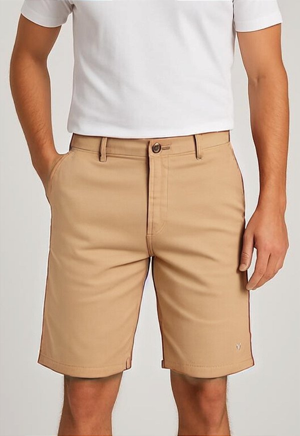 Bermuda Chino Modaclub Bege