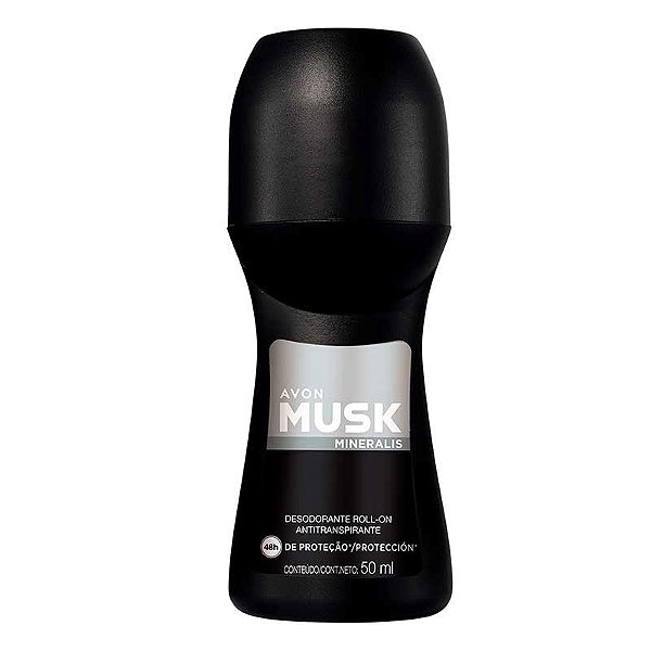 Musk Mineralis Desodorante Antitranspirante Roll-On 50ml