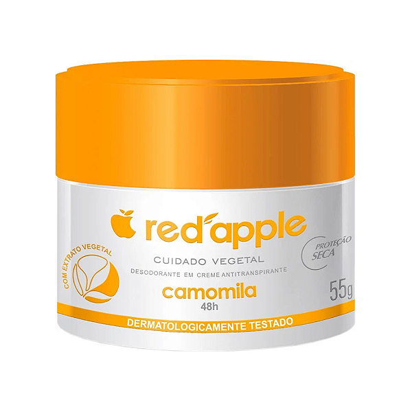 Desodorante Antitranspirante em Creme Camomila 55g