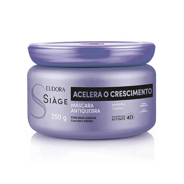 Máscara Capilar Siàge Acelera o Crescimento 250g