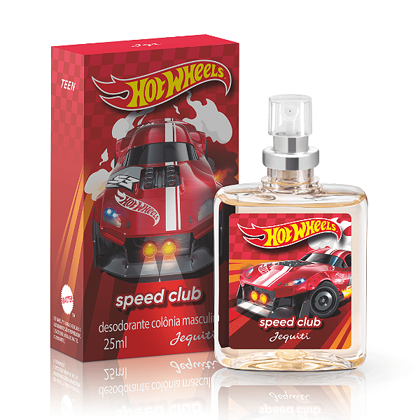 DESODORANTE COLONIA JEQUITI MASCULINA HOT WHEELS SPEED CLUB, 25ML