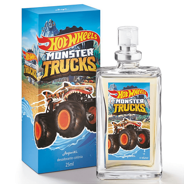 DESODORANTE COLONIA JEQUITI HOT WHEELS MONSTER TRUCKS, 25 ML.