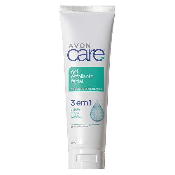 Avon Care Gel Esfoliante Facial Triple Care 100ml