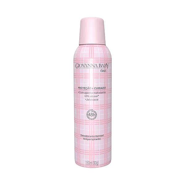 Desodorante Aerosol Giovanna Baby Classic 150ml