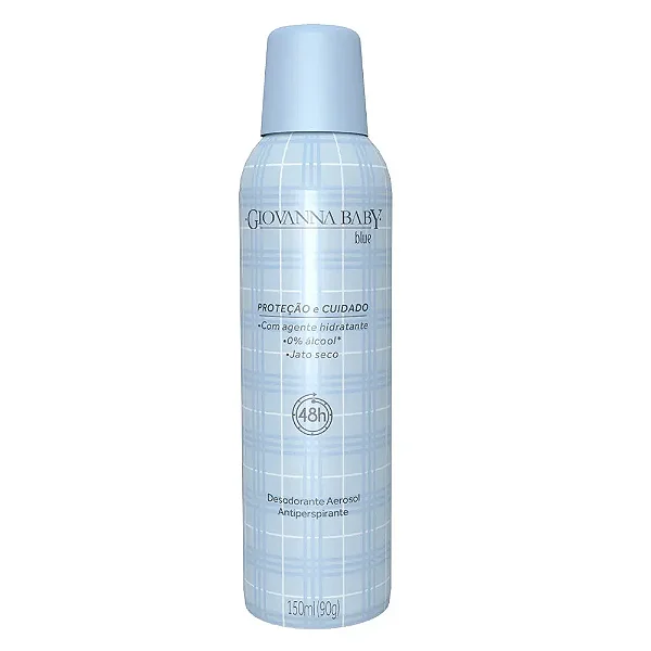 Desodorante Aerosol Giovanna Baby Blue 150ml