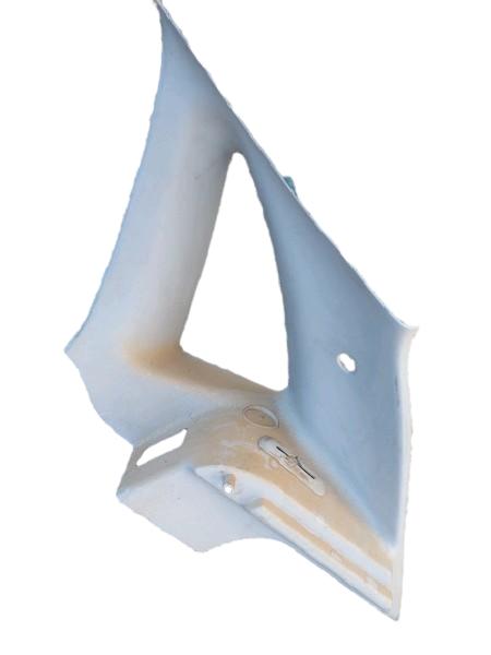 MOLDURA DIREITA COLUNA TRASEIRA | C3 XTR FLX 2008