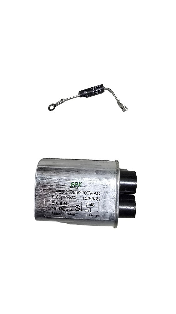 KIT CAPACITOR 0,85UF DIODO | LOTE PEÇAS AUTOMOTIVAS | AMIGO MARCIO
