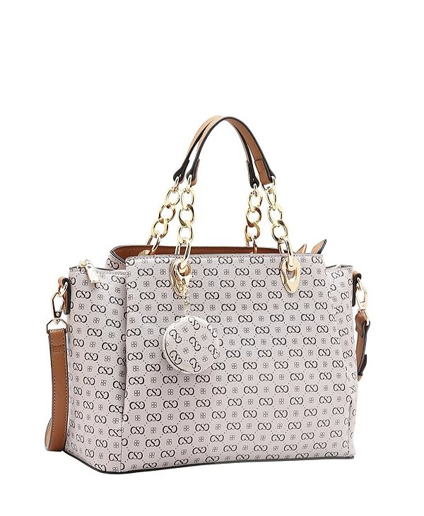 Bolsa Camilla Monograma Elegante Chenson