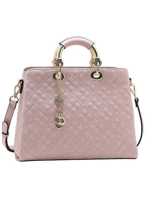 Bolsa Feminina Mão Matelassê Contemporâno