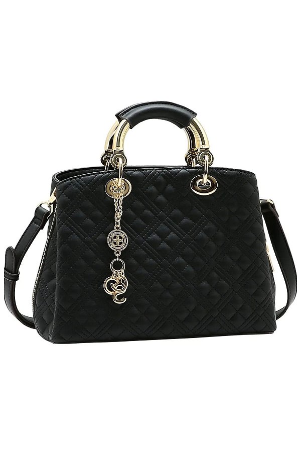 Bolsa Feminina de Mão Matelassê Contemporâneo