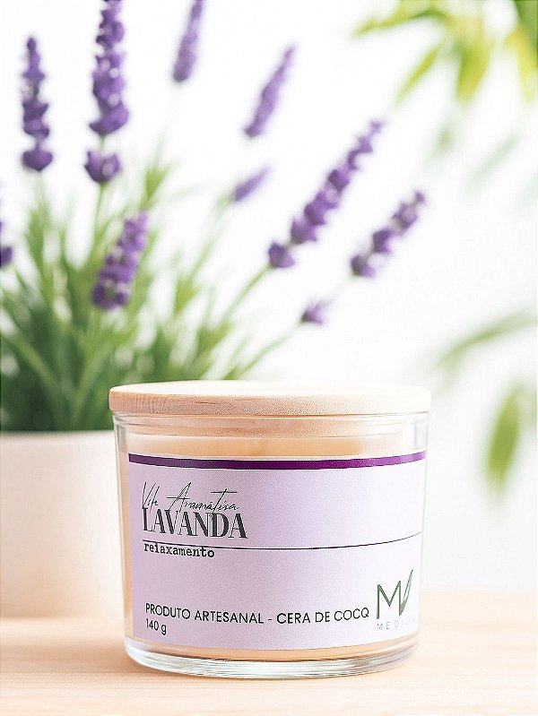 Vela Aromática - Lavanda - 140g