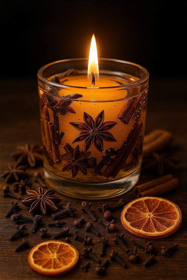 Vela Luminária - Mandarin e Especiarias - 60g