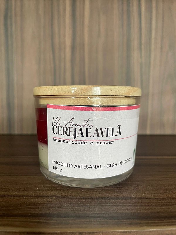 Vela Aromática - Cereja e Avelã