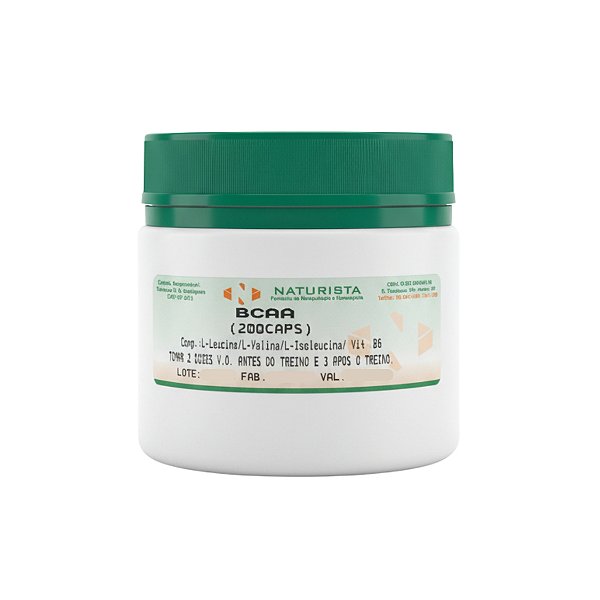 BCAA 200 Cápsulas