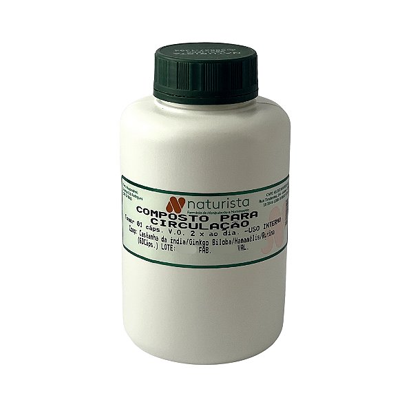 Composto para Circulação 60 Cápsulas