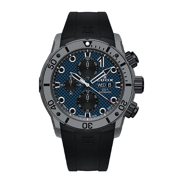 Edox CO-1 Carbon Chronograph