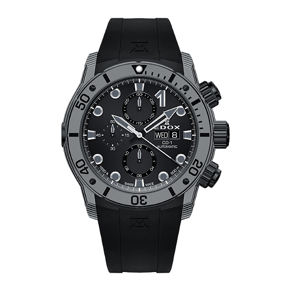 Edox CO-1 Carbon Chronograph