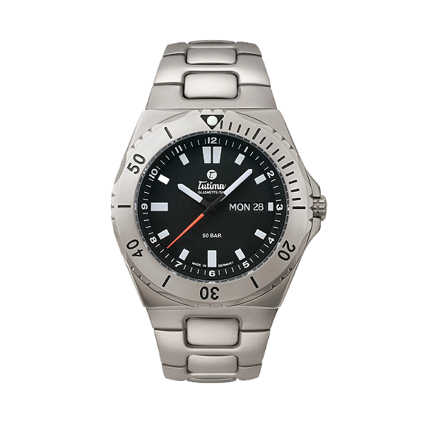 Tutima Glashütte Seven Seas Titânio