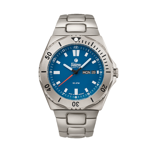 Tutima Glashütte Seven Seas Titânio