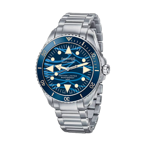 Eberhard & Co Scafograf Blue Waves Limitado