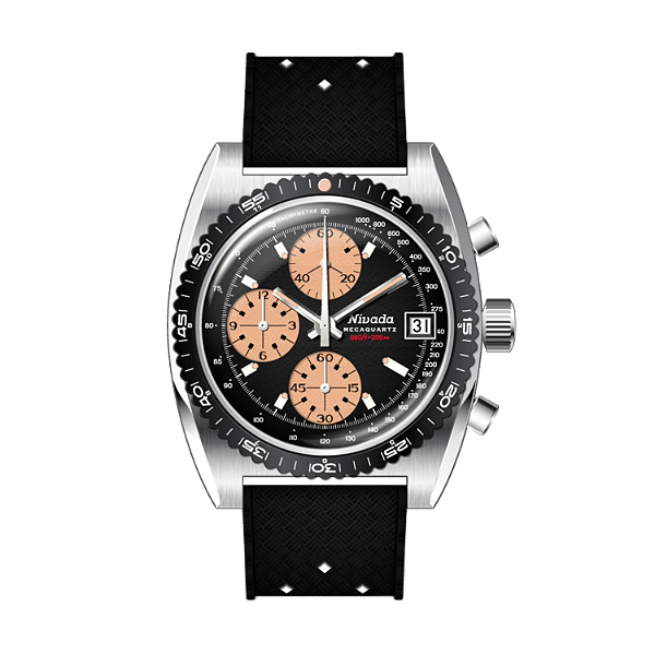 Nivada Grenchen Autochron Mecaquartz