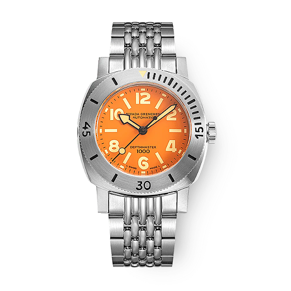 Nivada Grenchen Depthmaster Orange