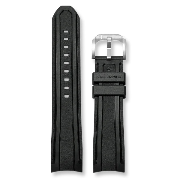 Pulseira Borracha Integrada 22mm (Nereide 42 e Ultraleggero 42)