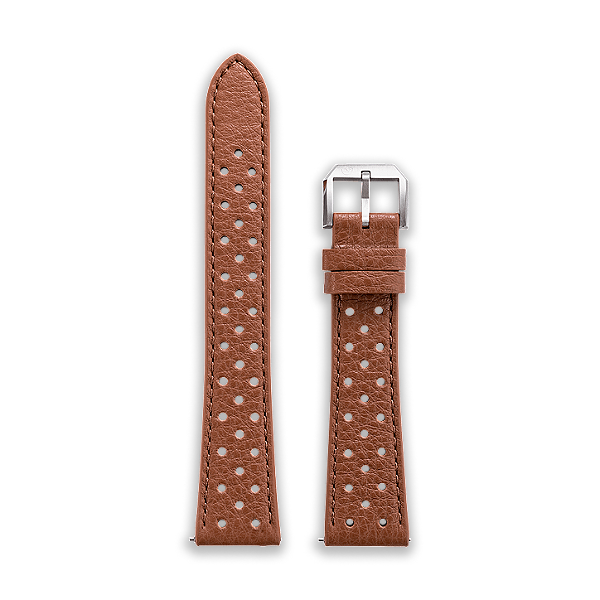 Nivada Grenchen Pulseira Racing Couro 20mm
