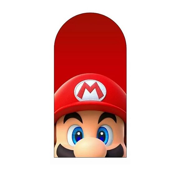 Painel De Decoração Romano - Personagens - 2m X 1m Mario Bros