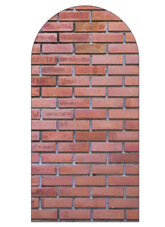Painel De Decoração Romano - Personagens - 2m X 1m Tijolinho