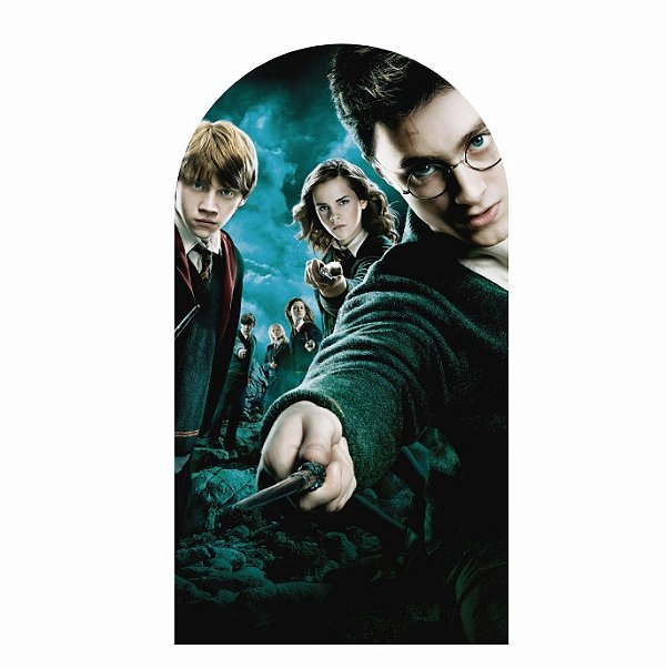 Painel De Decoração Romano - Personagens - 2m X 1m Harry Potter