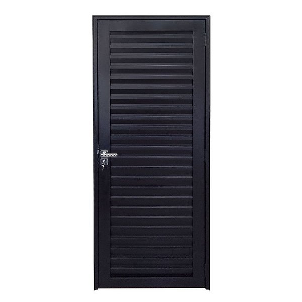 Porta Palheta de Alumínio Preto Maçaneta Premium Linha 30