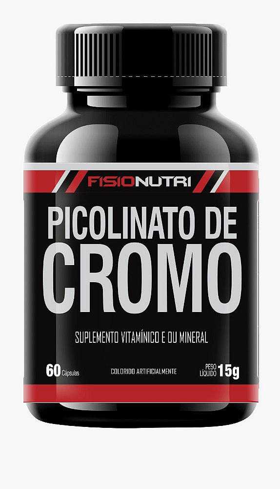 Picolinato de Cromo 250mg 60 caps Gelatinosa - Fisionutri