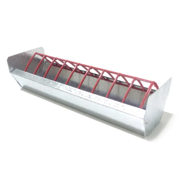Comedouro Calha Galvanizado 30cm